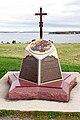 Monument for the Acadian expulsion in Prince Edward Island. A large number of Acadians were forcibly removed from the island in the mid 18th century