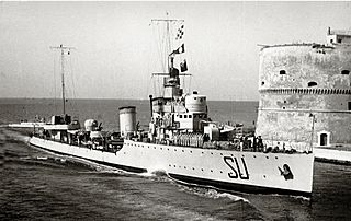 Italian destroyer <i>Nazario Sauro</i> Destroyer of the Regia Marina