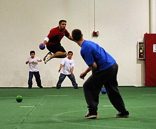 <span class="mw-page-title-main">Dodgeball</span> Team sport