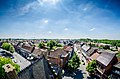 De dorpskern van Bornem, foto genomen vanaf het landhuis.