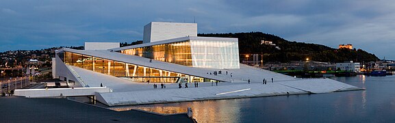 Operahuset di Oslo, in Norvegia. Sede della Den Norske Opera & Ballett