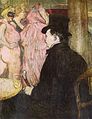 Maxime Dethomas: Au Bal de l'Opera (1896) Henri de Toulouse-Lautrec, National Gallery of Art