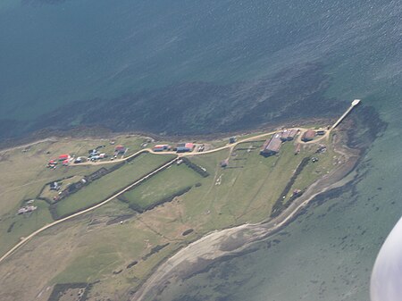 Aerial view of Hill Cove settlement. Hill Cove Aerial.JPG