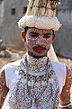 * Nomination A rathwa tribe in folk costume during kavant fair 2019 --Vijay Barot 16:10, 13 February 2021 (UTC) * Promotion Light is regrettable and there's some overexposure on his right (viewer's left) shoulder. You also need to put personality notices on all nominations of photos of people, and you should add a category of photos of men or the most relevant subcategory. Do that for the other photo, too. -- Ikan Kekek 19:31, 13 February 2021 (UTC)  Done Thank you for the Detailed review. I added personality notice along with related categories. --Vijay Barot 18:13, 14 February 2021 (UTC) Thanks.  Weak support. I'm calling this a QI, but don't be surprised if this ends up in Consensual Review. It sure is an interesting photo, though. You might want to choose your best photo of this type to nominate in an appropriate scope at COM:VIC. -- Ikan Kekek 08:19, 15 February 2021 (UTC)