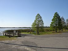 Lake Rochelle boat ramp