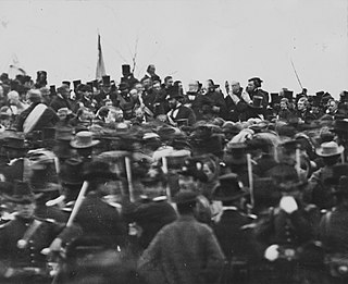 <span class="mw-page-title-main">Gettysburg Address</span> 1863 speech by U.S. President Abraham Lincoln