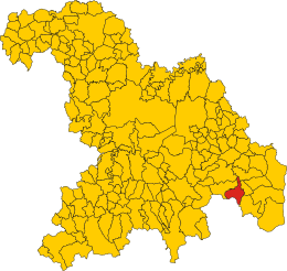 Roccaforte Ligure – Mappa