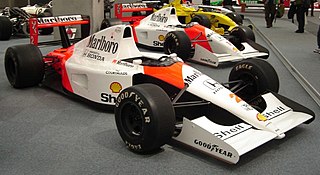 McLaren MP4/6 Formula One racing car