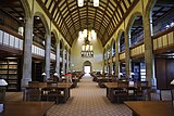 The central area of the Kresge Law Library