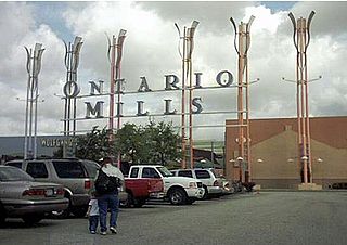 <span class="mw-page-title-main">Ontario Mills</span> Shopping mall in San Bernardino County, California