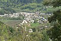 Pont-du-Fossé vu de la route des Bonnets