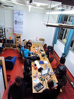 <span class="mw-page-title-main">Hackerspace</span> Community-operated physical space for people with common interests