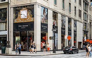 <span class="mw-page-title-main">Ted Baker</span> British clothing retail company