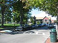 Viewed from Main Street, across from its intersection with Mount Desert Street, looking northwest (2004)