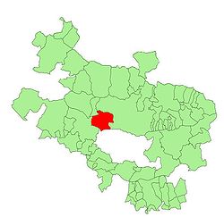 Location o Iruña Oka in Álava