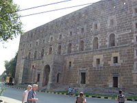 Teatro de Aspendos, Turquia, entrada