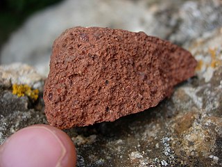 <span class="mw-page-title-main">Bauxite</span> Sedimentary rock rich in aluminium