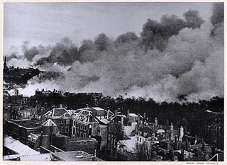 <span class="mw-page-title-main">Bombing of the Bezuidenhout</span> 1945 British military error during WWII