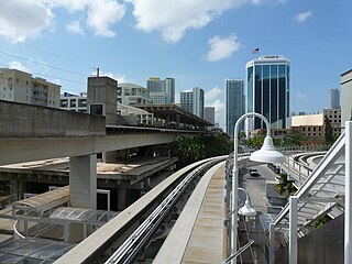 <span class="mw-page-title-main">Brickell station</span> Miami-Dade Transit metro station