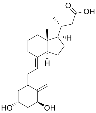 <span class="mw-page-title-main">Calcitroic acid</span> Chemical compound