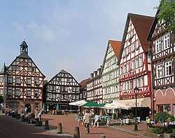 Skyline of Grünberg