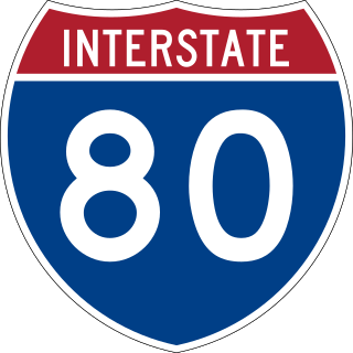 <span class="mw-page-title-main">Interstate 80</span> Interstate Highway from California to New Jersey