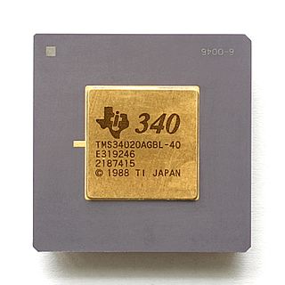 <span class="mw-page-title-main">TMS34010</span> Microprocessor with dedicated graphics instructions