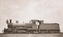 A Manila Railway 100 class locomotive. Manila Railway 101.jpg