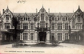 Le château vers 1900.