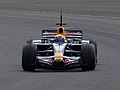 Webber testing at Silverstone