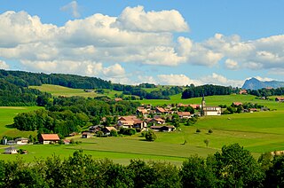 <span class="mw-page-title-main">Massonnens</span> Municipality in Fribourg, Switzerland