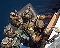 The Pakistan Navy SSGN performing the VBSS drill aboard PNS Tariq in 2005.