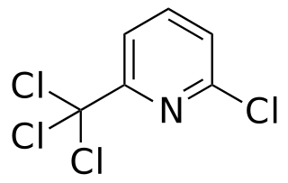 <span class="mw-page-title-main">Nitrapyrin</span> Chemical compound