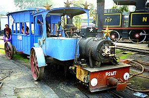 Patiala State Monorail train at National Rail Museum, New Delhi