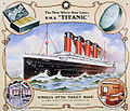 Il Titanic usato come testimonial del sapone Vinolia, 1912