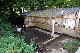 Le lavoir de la Cressonnière.