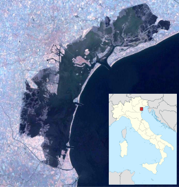 San Servolo is located in Venetian Lagoon