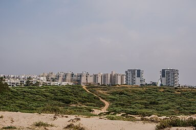 מבט על דרום העיר אשדוד