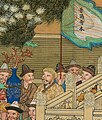 Yarkent delegates (葉爾奇木) in Peking in 1761. (万国来朝图)