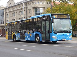 Mercedes Citaro Újpest-központban