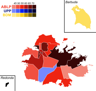 <span class="mw-page-title-main">2018 Antiguan general election</span> Election in Antigua and Barbuda