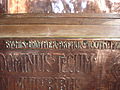Altar panel showing its relation to Arthur Tooth