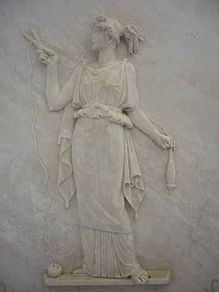 <span class="mw-page-title-main">Atropos</span> One of the Fates of Greek mythology