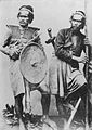 Balinese soldiers in the 1880s.