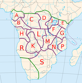 <span class="mw-page-title-main">Guthrie classification of Bantu languages</span> Linguistic classification