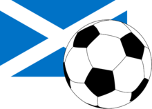 Flag of Scotland with football.png