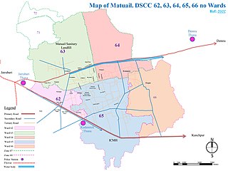 <span class="mw-page-title-main">Matuail</span> Neighbourhood in Dhaka City, Bangladesh