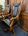 Chairs in the old Nevada Supreme Court chamber