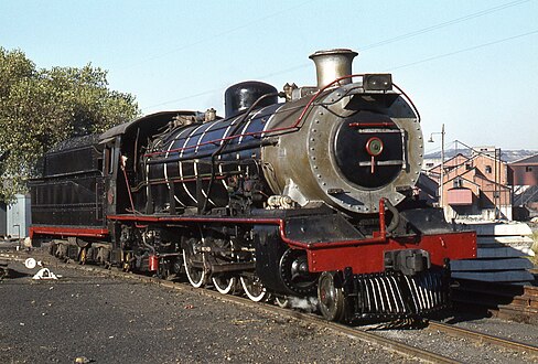 Class 16CR no. 813 as Durnacol no. 2, Dannhauser, 1979