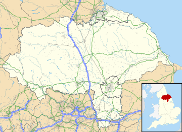 Football in Yorkshire is located in North Yorkshire